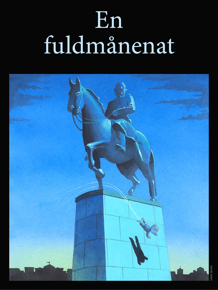 En fuldmånenat - Statue